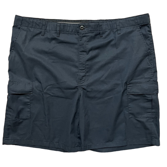 VTG VF IMAGEWEAR Heavy Duty Cargo Shorts in Navy blue SZ 3XL - Picture 7 of 7